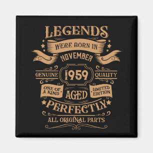Imán Fiesta de whisky de 65 años de vintage personaliza