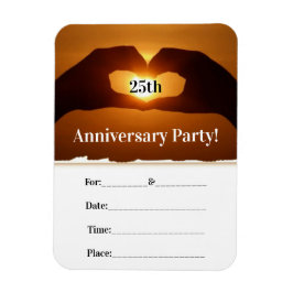 Imán Fiesta del aniversario romántico