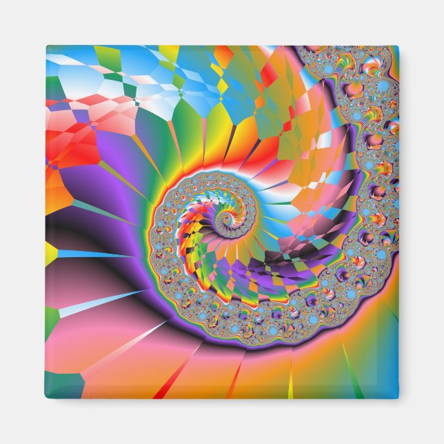 Imán Fiesta del Jardín de Verano (Frente)