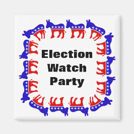 Imán Fiesta del Observador Electoral Demócrata