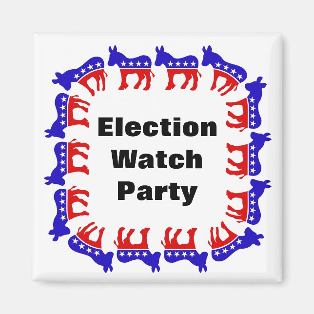 Imán Fiesta del Observador Electoral Demócrata (Frente)