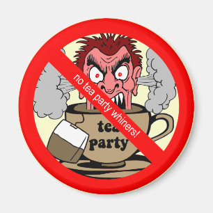 Imán Fiesta del té anti