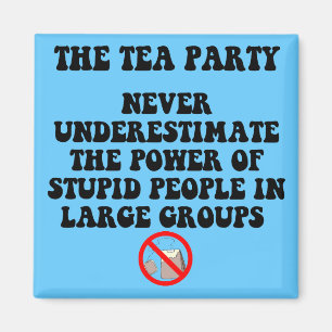 Imán Fiesta del té anti