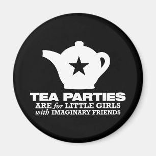 Imán fiesta del té - las fiestas del té están para l