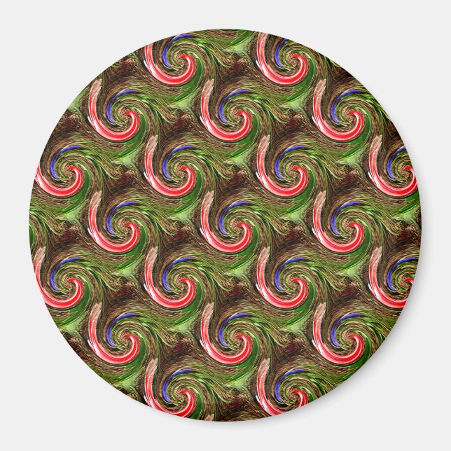 Imán Fiesta en Peacocks... (Frente)