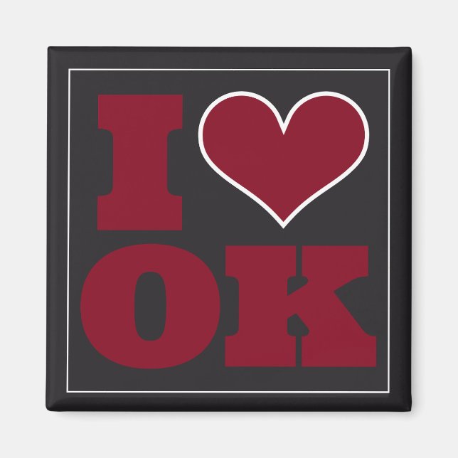 Imán Fiesta Fridge de Norman (OK) (Frente)