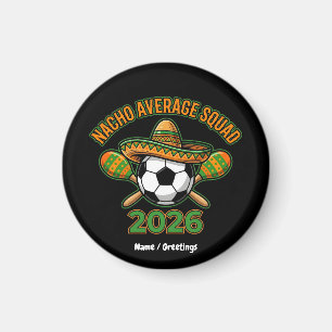 Imán Fiesta Futbolera Sombrero de la Banda Nacho Promed