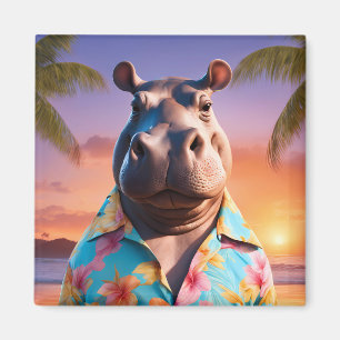 Imán Fiesta Hippotamus