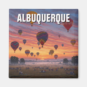 Imán Fiesta internacional de globos de Albuquerque