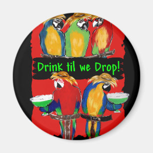 IMÁN FIESTA PARROTS