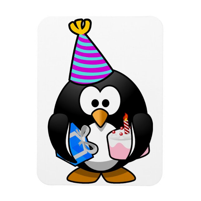 Imán Fiesta Penguin (Vertical)