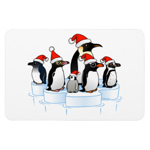 Imán Fiesta Penguin navidades