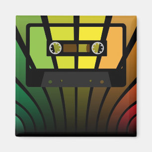Imán Fiesta retro