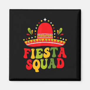 Imán Fiesta Squad Cinco De Mayo Familia Coincidiendo Co