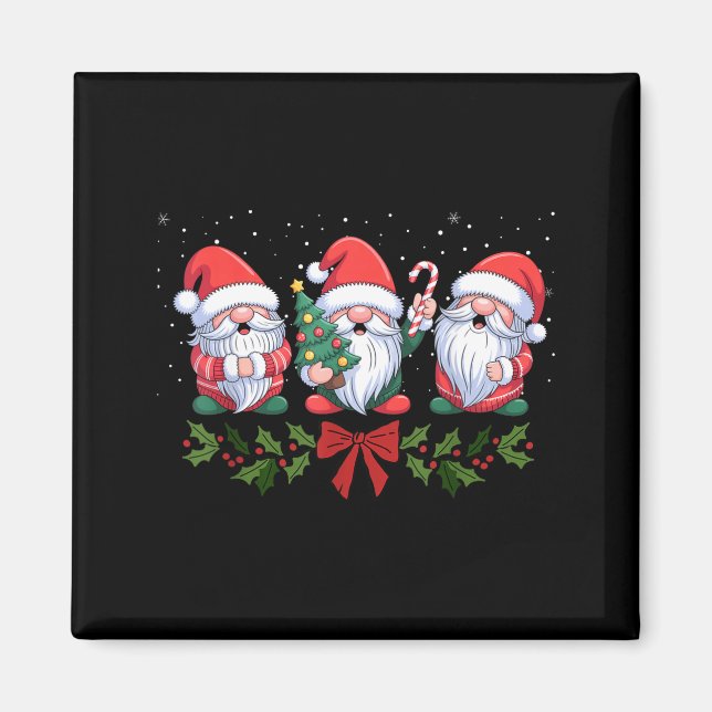 Imán Fife Life Christmas Gnome Holiday Winter Xmas  (Frente)