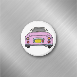 Imán Figaración Candy Pink Figaro Car Magnet