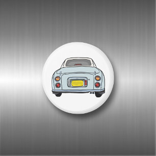Imán Figaraciones Pale Aqua Figaro Car Magnet