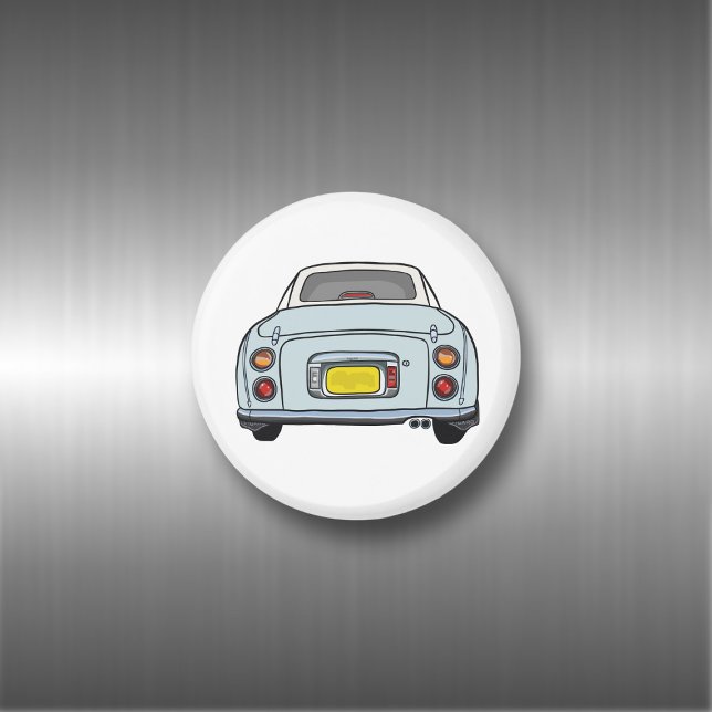 Imán Figaraciones Pale Aqua Figaro Car Magnet (Fun figgy magnet just for you. Handy for checking for rust on your pale aqua figaro car)