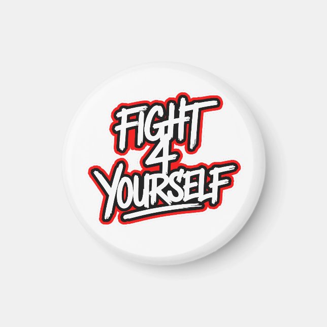 Imán Fight 4 yourself (Frente)