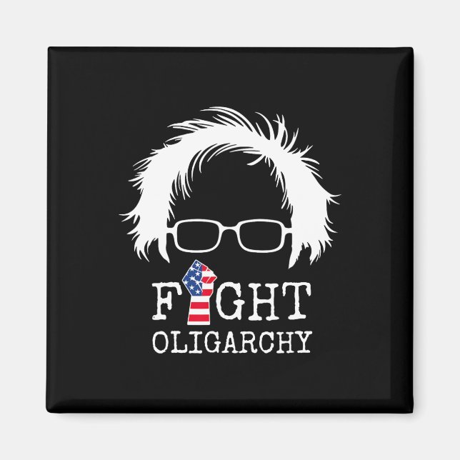 Imán Fight Oligarchy Sanders And Aoc Freedom Us Anti Tr (Frente)
