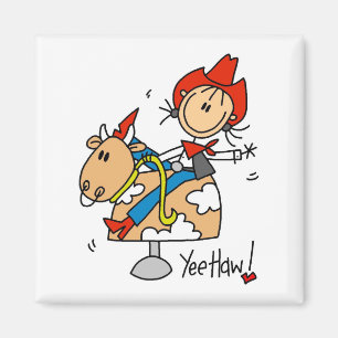 Imán Figura camisetas y regalos del palillo del Haw de