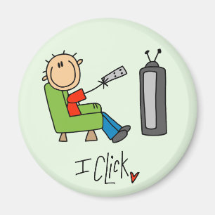 Imán Figura Clicker del palillo de la TV