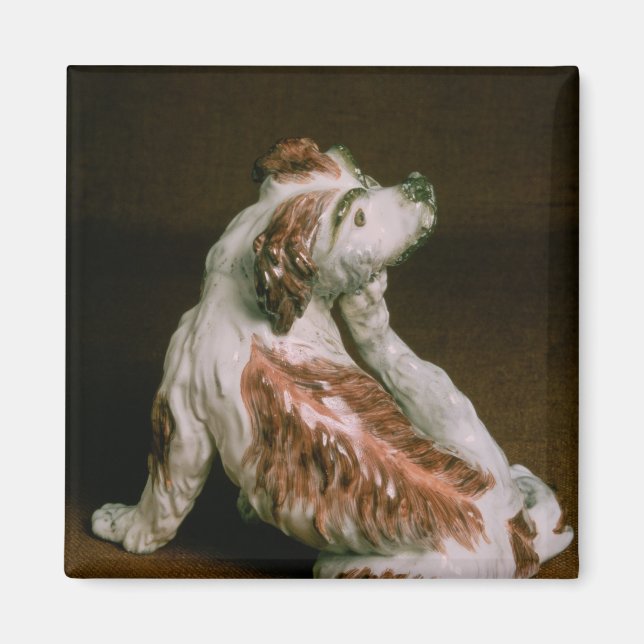 Imán Figura de Derby de un rey Carlos esnaniel (Frente)