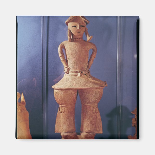 Imán Figura de Haniwa, 250-550 (Frente)