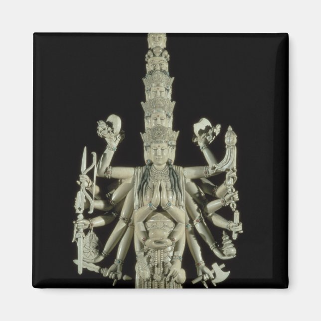 Imán Figura de la diosa hindú Kali (Frente)