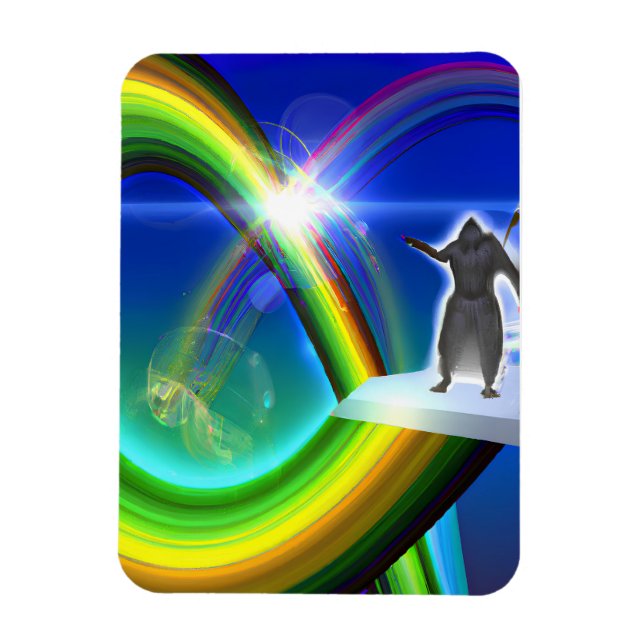 Imán Figura de misterio en el Stargate interdimensional (Vertical)