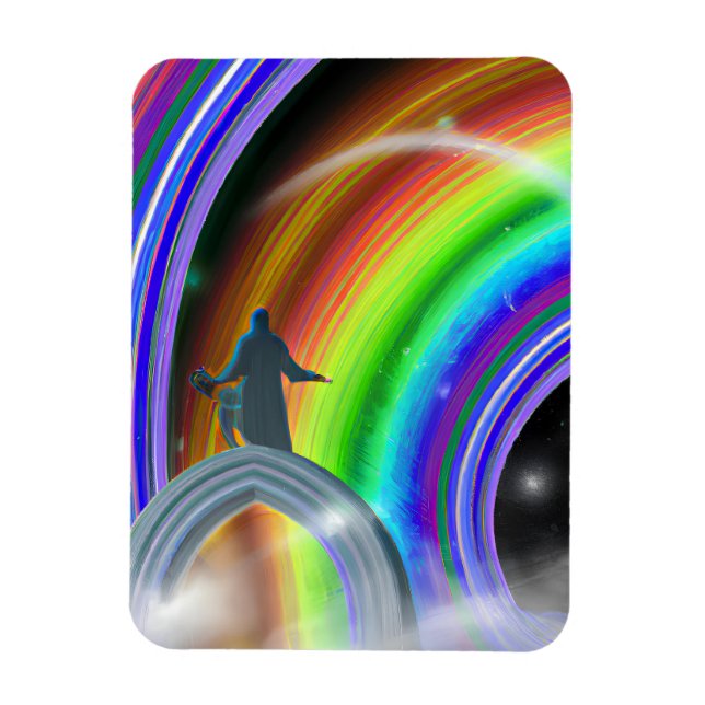 Imán Figura de misterio en el Stargate interdimensional (Vertical)