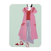 Figura de moda permanente - Chaqueta sobredimensio