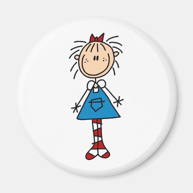 Imán Figura de stick Annie Magnet (Frente)