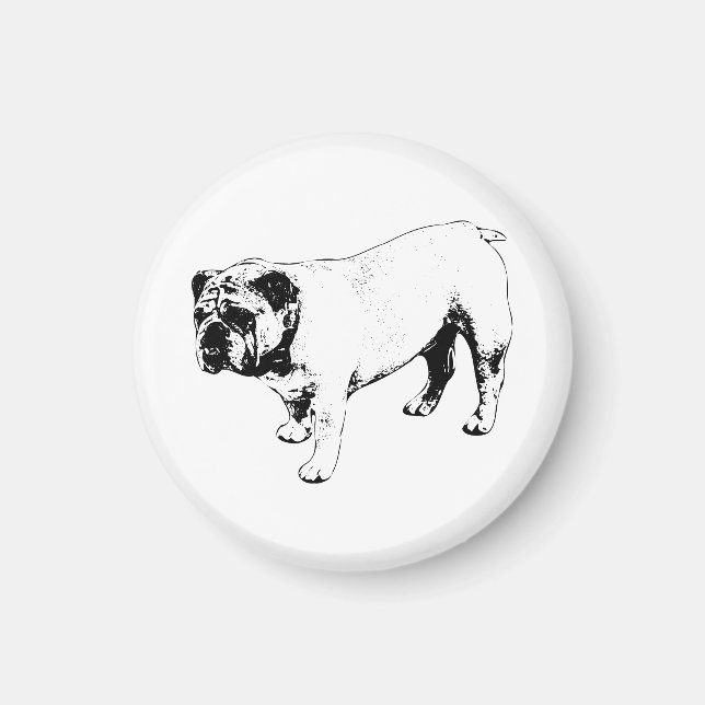 Imán Figura de tinta definida (Frente)