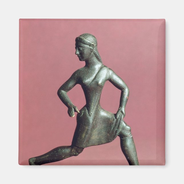 Imán Figura de un chica corriendo, (Frente)