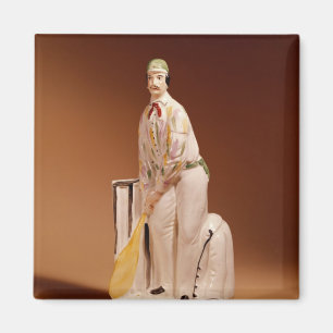 Imán Figura de un jugador de criquet, 1865 de
