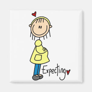 Imán Figura del palillo que cuenta con al bebé