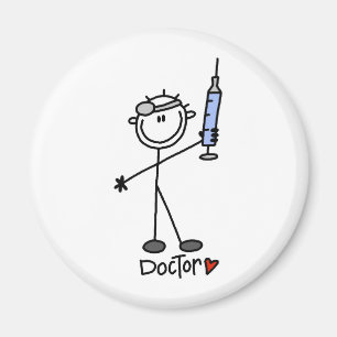 Imán Figura médico del palillo