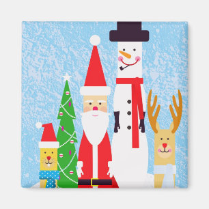 Imán Figuras del navidad