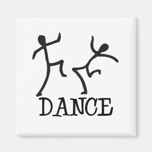 Imán Figuras del palo de baile