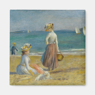 Imán Figuras en la playa - Pierre-Auguste Renoir