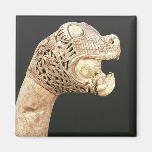 Imán Figurehead de un Viking Longship, encontrado en Os