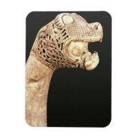 Figurehead de un Viking Longship, encontrado en Os