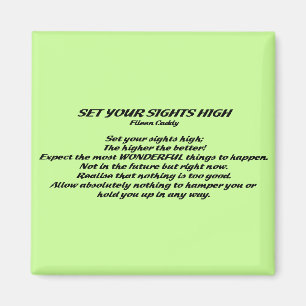 Imán Fije sus vistas altas