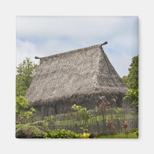 Imán Fiji, isla de Viti Levu. Centro Cultural Polinesio