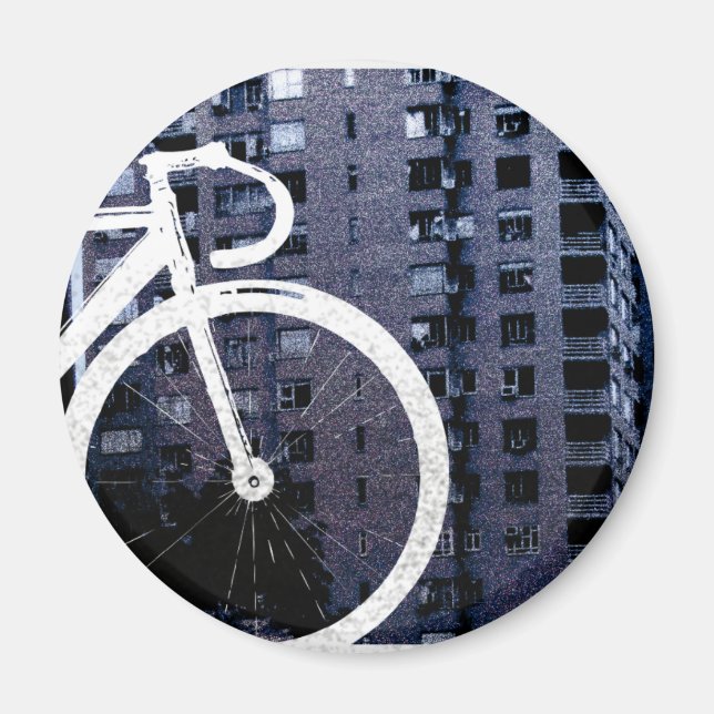 Imán Fijo - Azul de Boston (Frente)