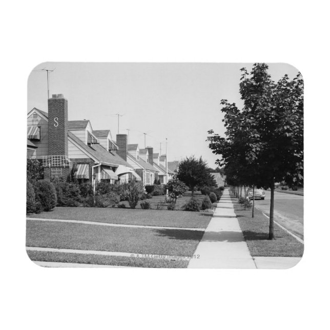 Imán Fila de casas (Horizontal)