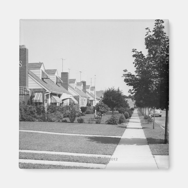 Imán Fila de casas (Frente)