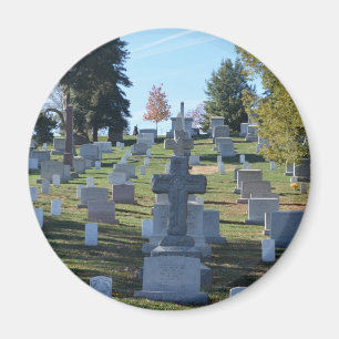 Imán Fila de los cabeceros de la cruz, Arlington