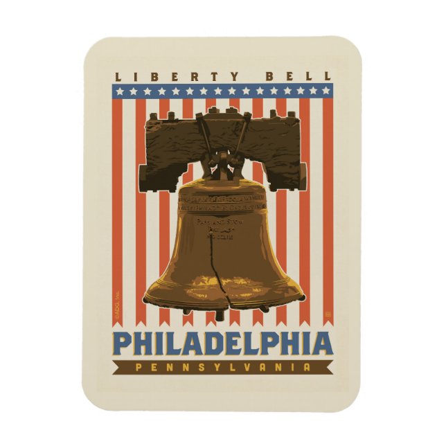 Imán Filadelfia | Liberty Bell (Vertical)